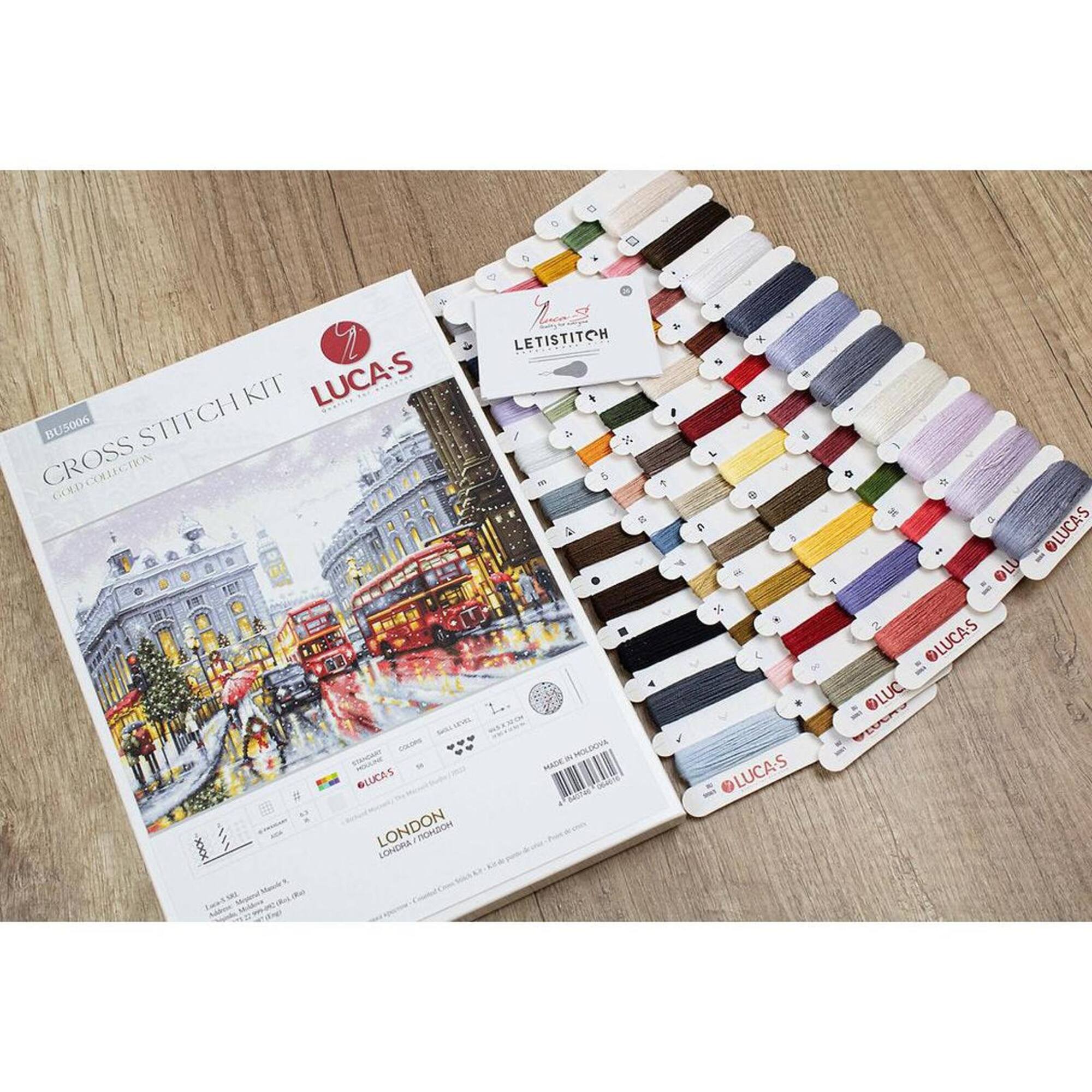 Luca-s London Counted Cross Stitch Kit